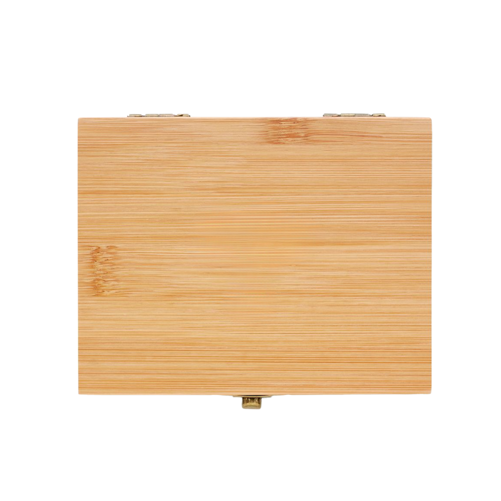 Reusable Stone Ice Cube Set in Bamboo Gift Box