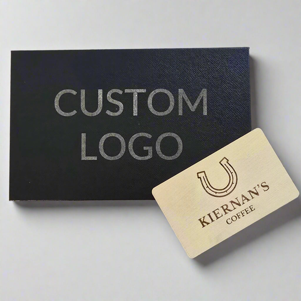 Custom Basswood Digital NFC Business Card