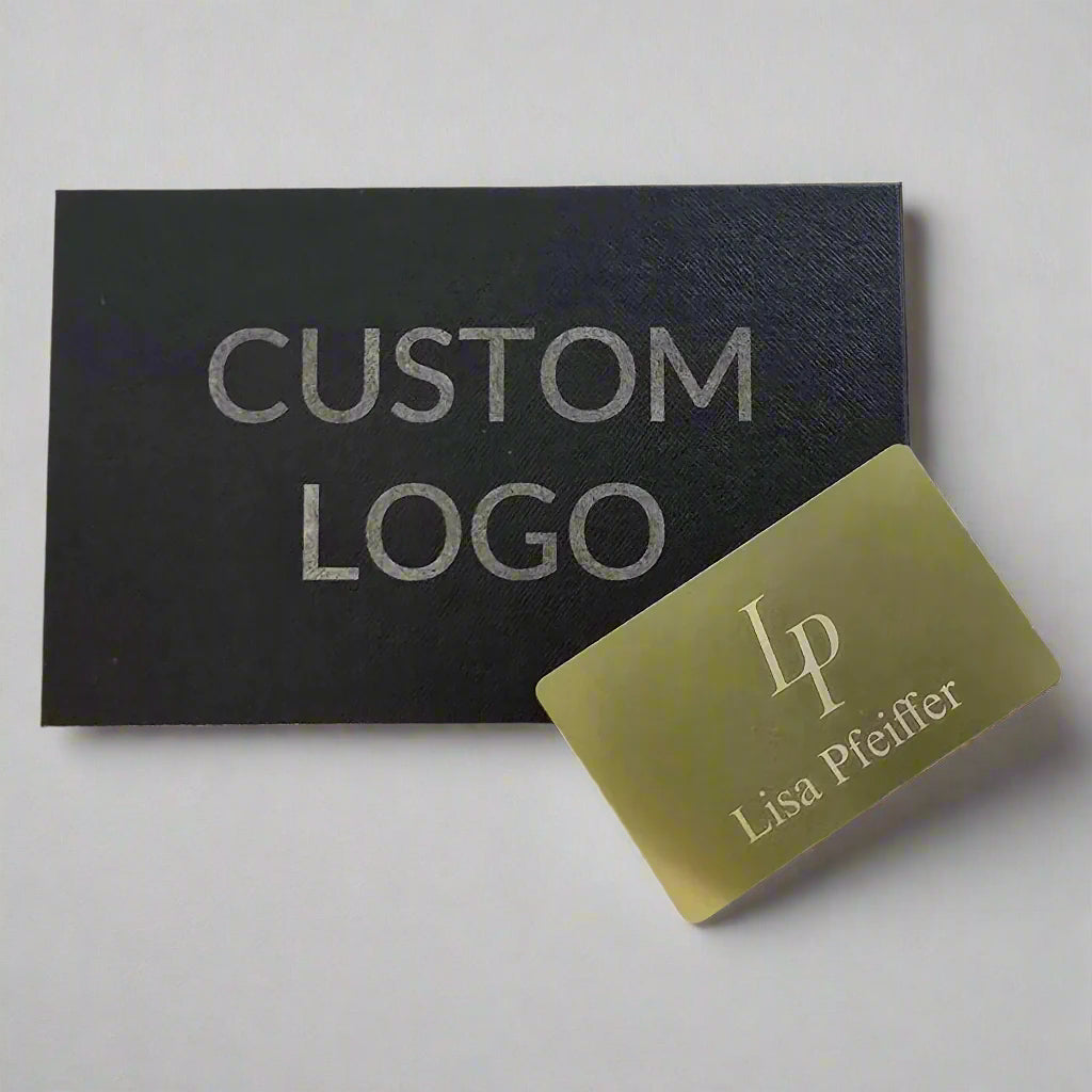 Custom Gold Metal Digital NFC Business Card