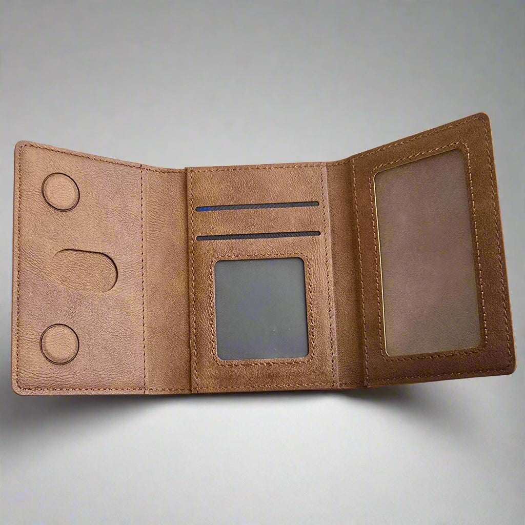Custom Leather MagSafe Card Wallet