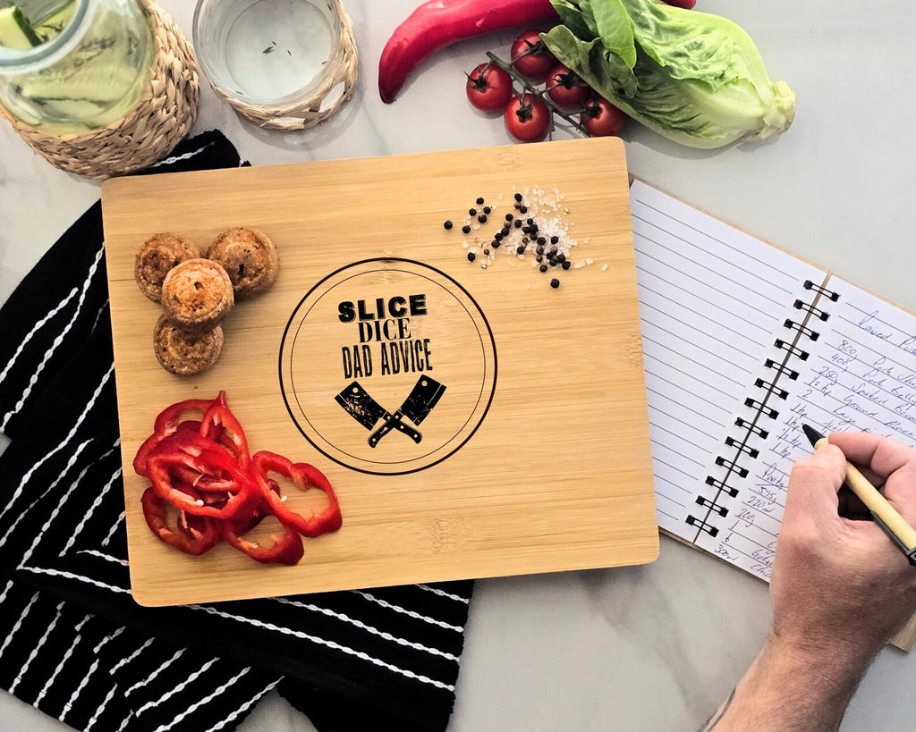 Engraved Bamboo Chopping Board – Gift for Him