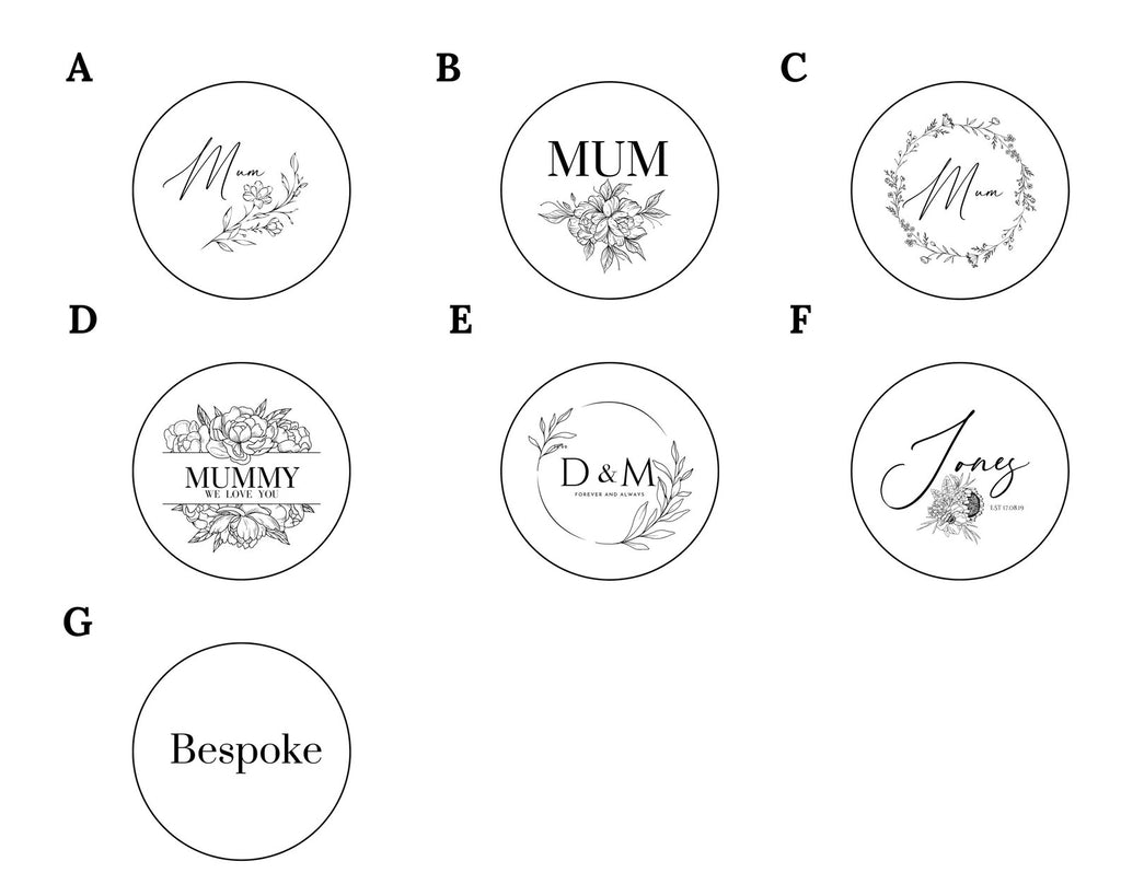 Personalised Natural Wood Trinket Tray Small – Custom Mother’s Gift